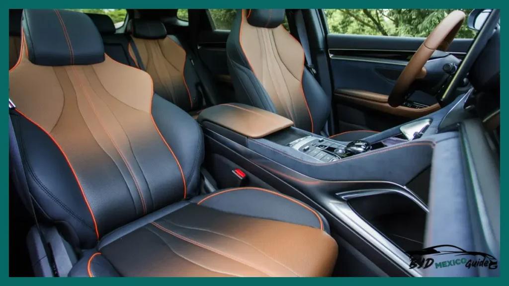 BYD SONG PLUS En México: Todo Lo Que Necesitas Saber Sobre Precio Y Características 6 BYD-SONG-PLUS-Asientos-de-Cuero-Premium-con-Calefacción-y-Ventilación