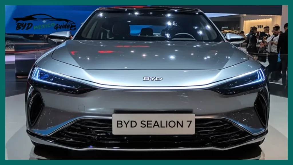 BYD Sealion 7 en México: SUV Eléctrico de Alto Rendimiento de 523HP por Menos de $1 Millón MXN 3 BYD-Sealion-7-Diseño-y-características-exteriores